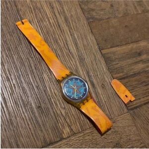 Swatch rising star swatch swatch star fish watch 1990s swatch y2k watch